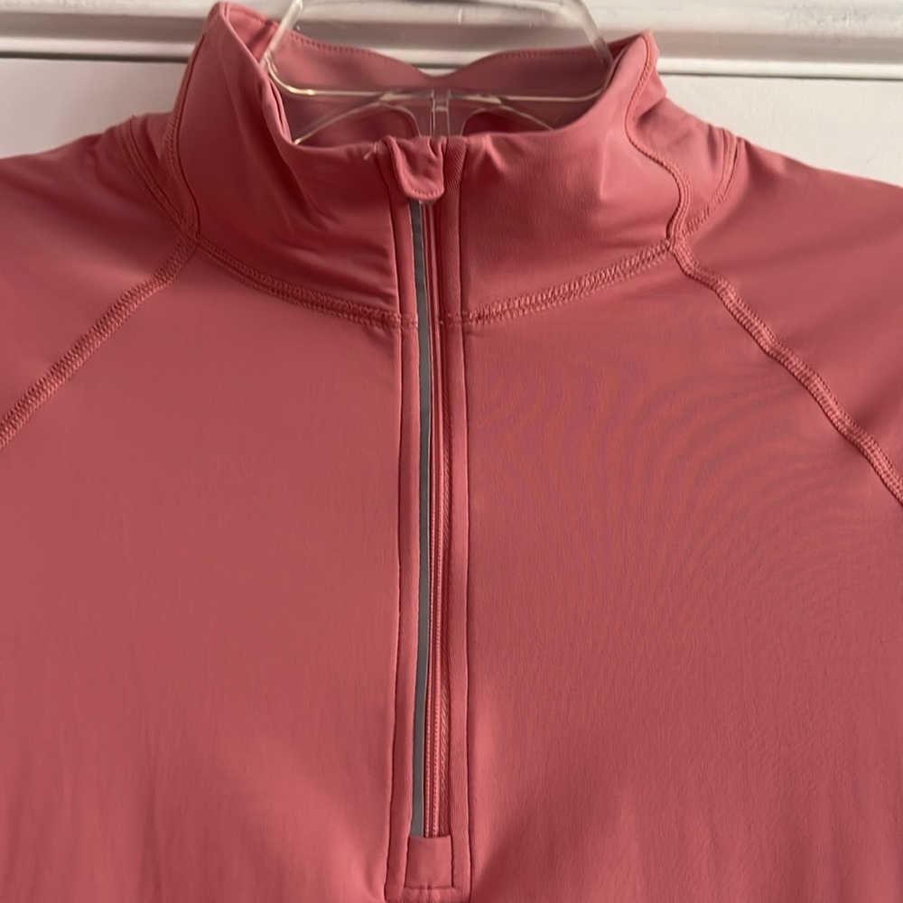 BLOQ UV Performance 1/2 zip Mock Top - Picture 2 of 12